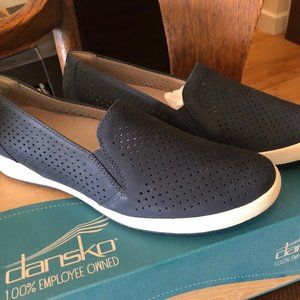 Dansko Odina Navy Blue Slip On 10 / 40